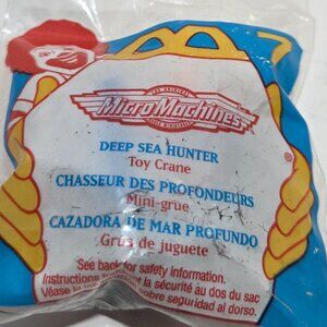 McDonald's Micromachines Deep Sea Hunter toy brand new